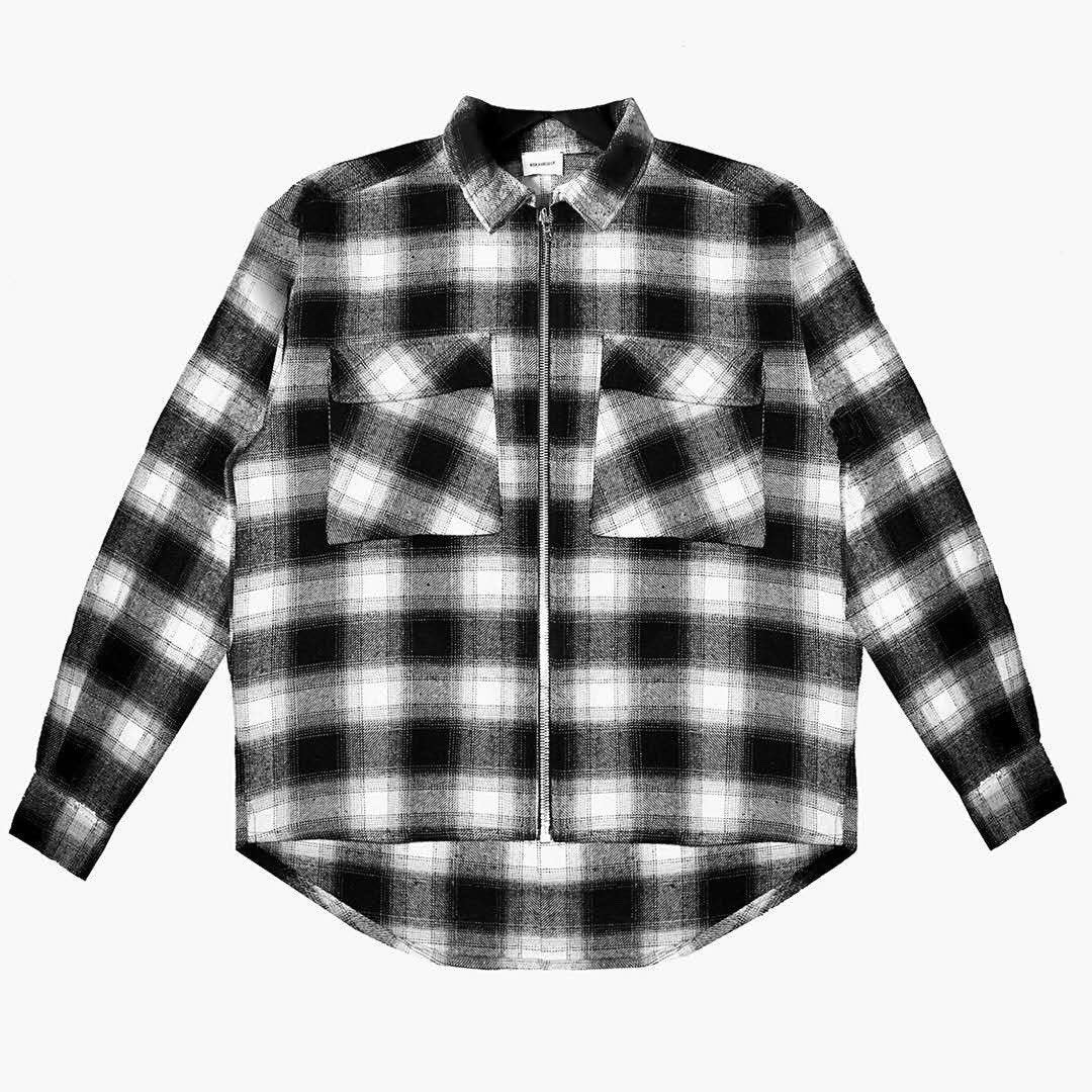 Heavy Fabric Askyurself Flannel Shirt Men Women High Quality Fashion Top Tees Askyurself Shirts