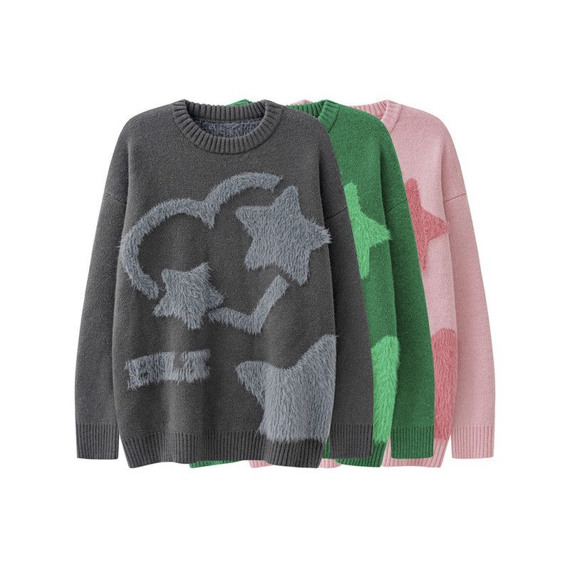 Men And Women Idle Style All-matching Sweater