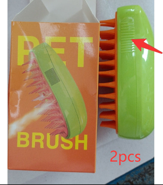 3 In 1 Cat Steam Brush Steamy Dog Brush Electric Spray Cat Hair Brushes For Massage Pet Grooming Comb Hair Removal Combs
