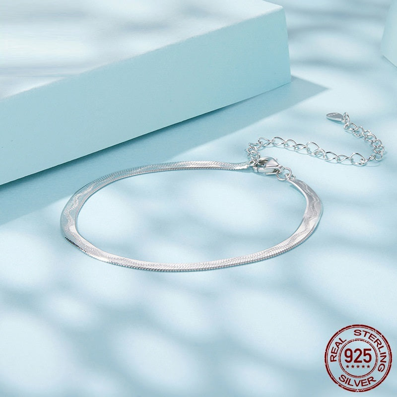 All-match High-grade S925 Sterling Silver Bracelet Ornament