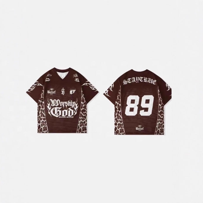 Men's Basketball 3D Printing Flower Street Style Short Sleeve