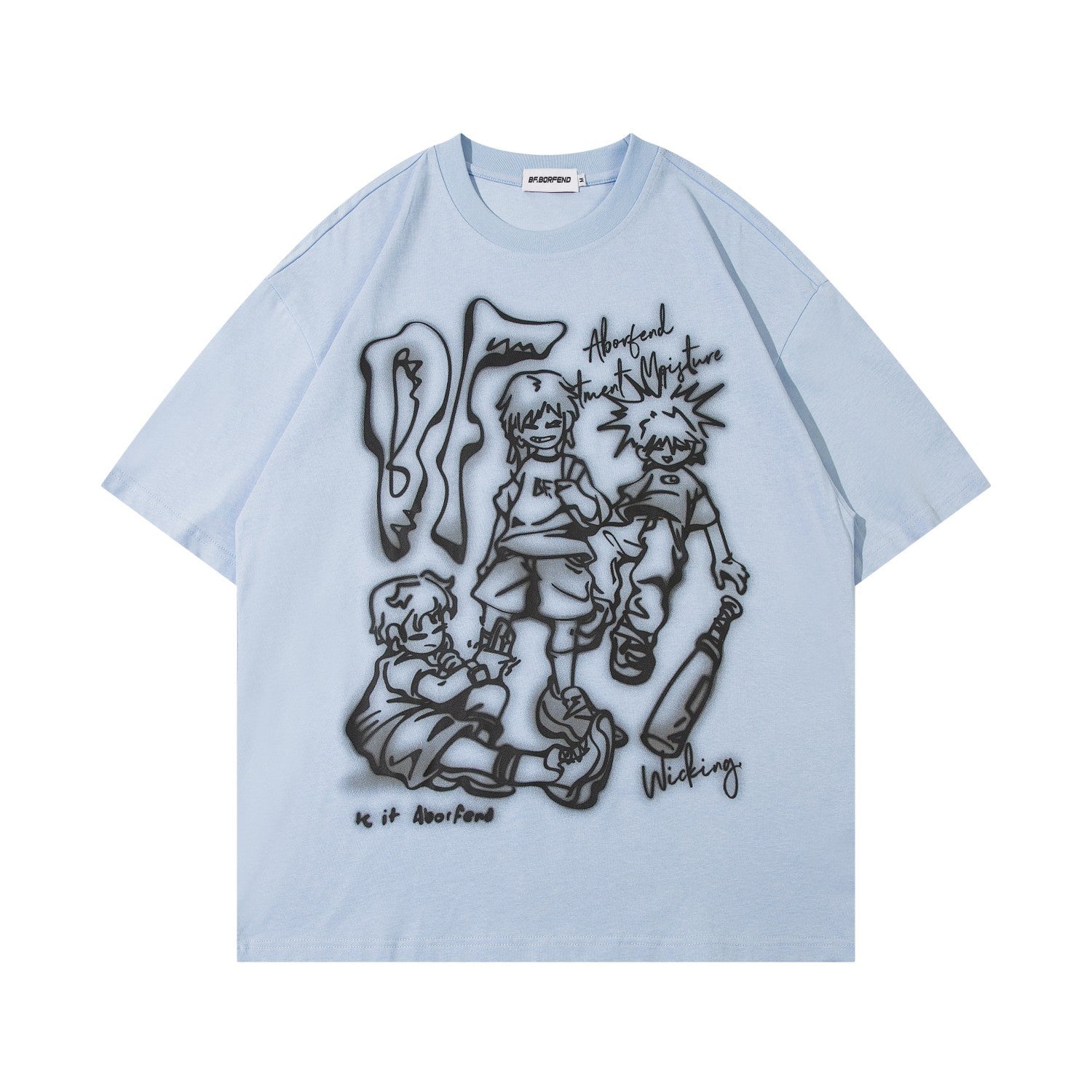 T-shirt Men And Women Loose Fashion Brand