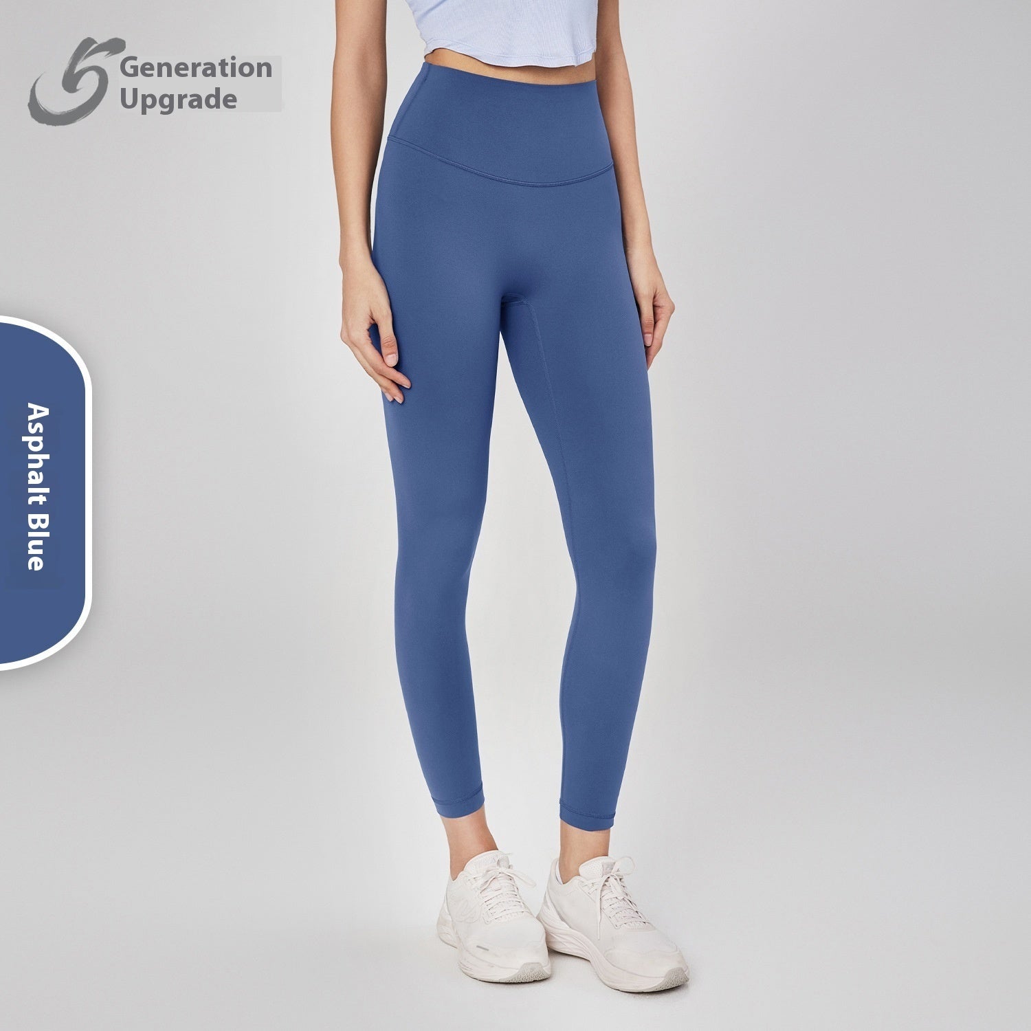 High Waist Hip Lift Anti-curling Tight Sports Pants