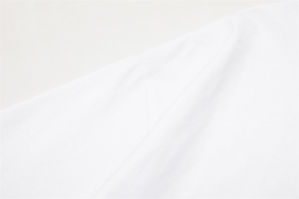 Fashion Fuzzy Printed T-shirt Men