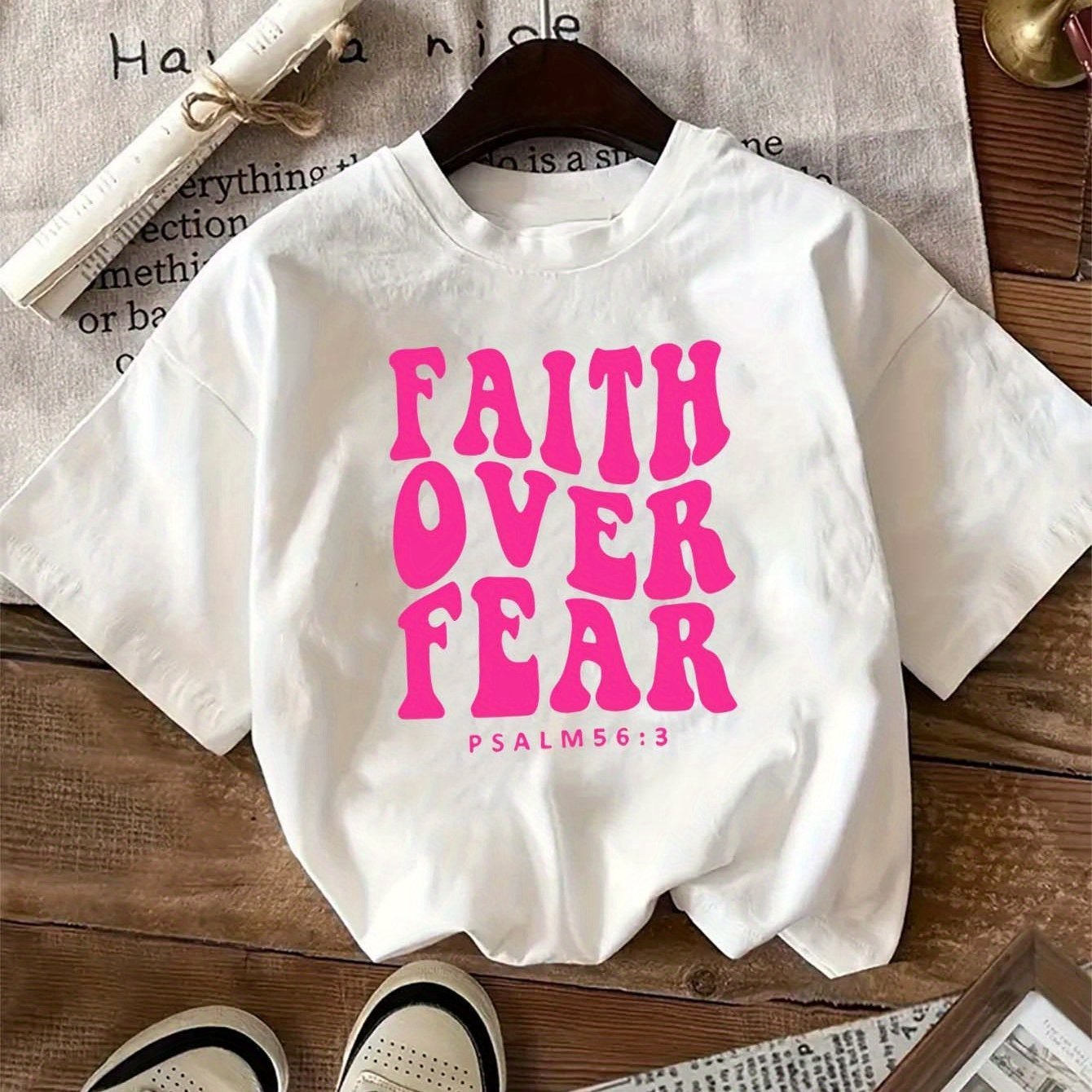 Women's Casual Loose Round Neck Short Sleeve