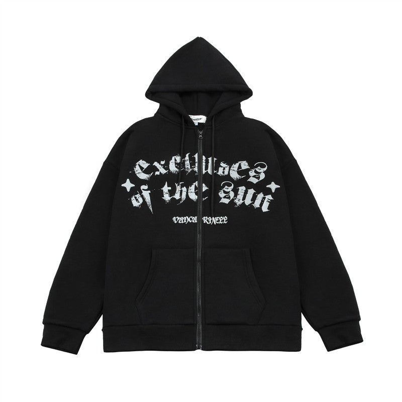 Letter Print Hoodie For Men And Women