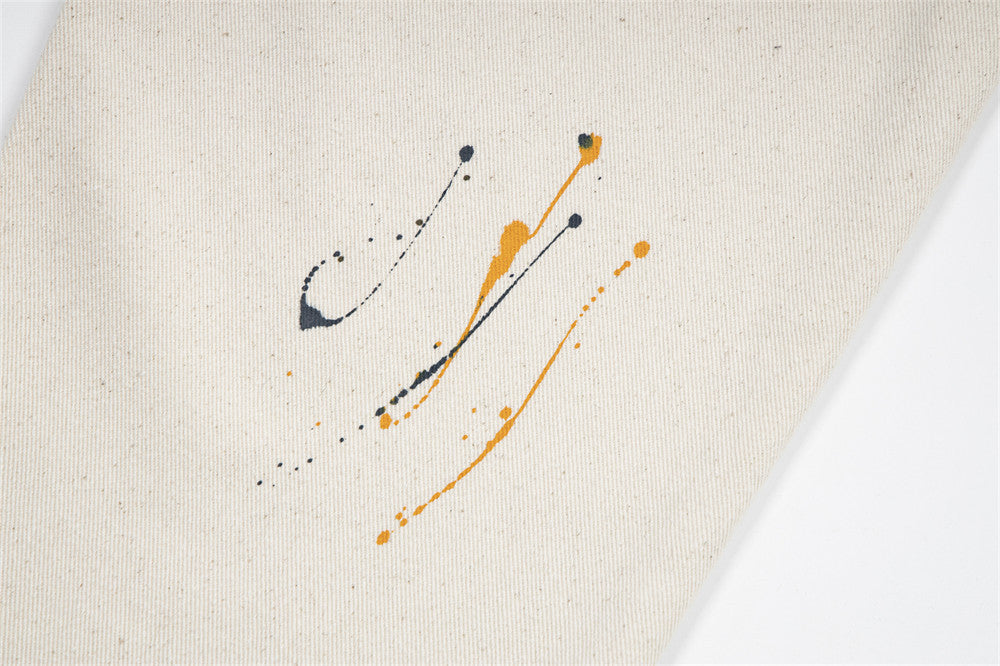 Fashion Personalized Paint Splash Jeans Men