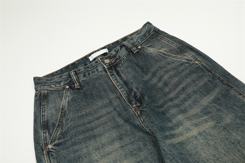 Vintage Fashion Worn Jeans For Men