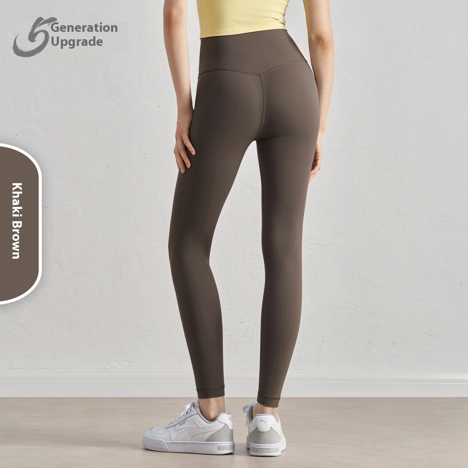 High Waist Hip Lift Anti-curling Tight Sports Pants