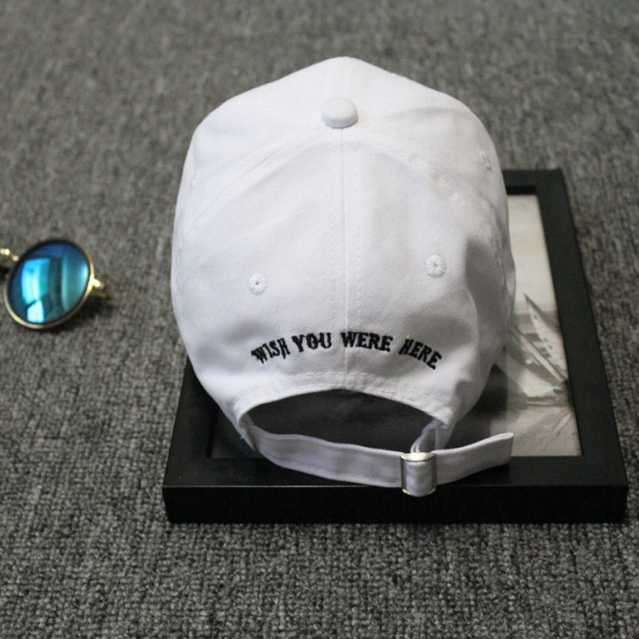 Embroidery letters baseball cap