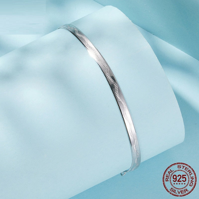 All-match High-grade S925 Sterling Silver Bracelet Ornament