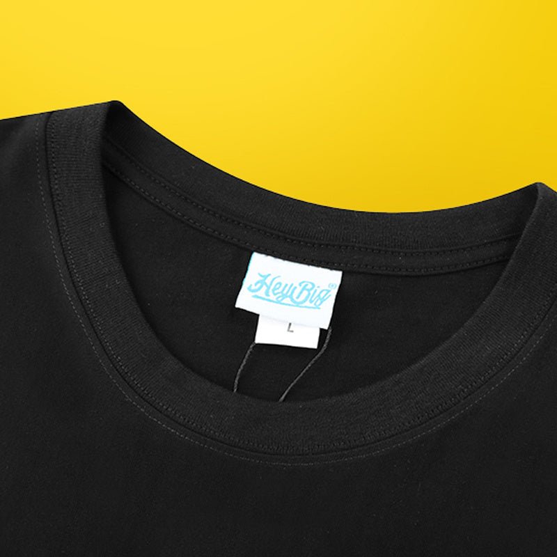 Personalized Letters Graffiti Splash Ink Long-Sleeved T-Shirt