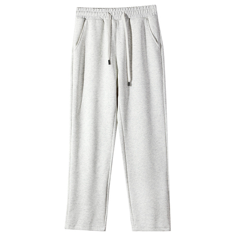 Casual Pants Elastic Waist Heavy Loose Track Pants Men's And Women's Casual Straight-leg