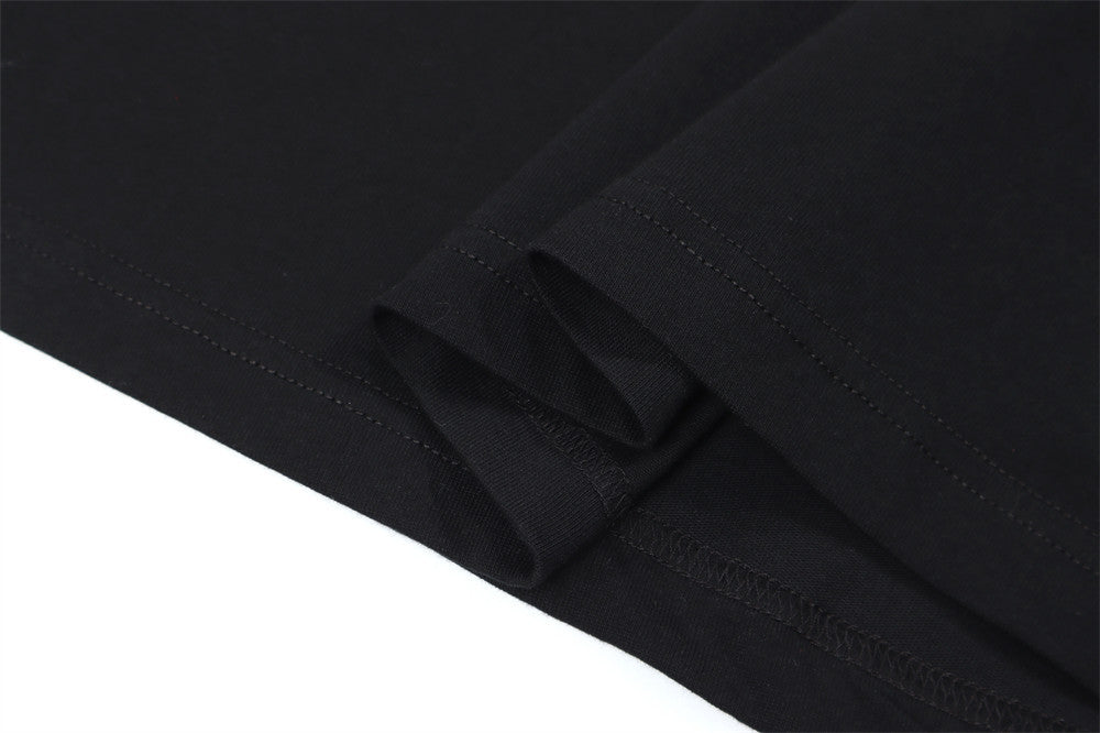 Letter Print Short-sleeve Sports Shirt For Men