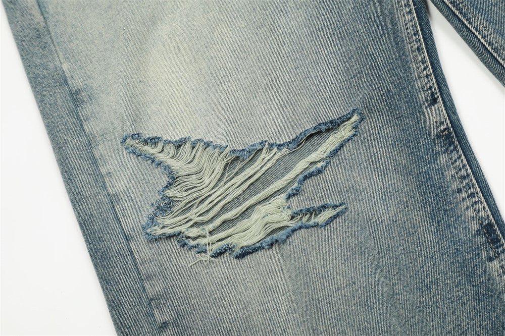 Fashion Ripped Cool Knee Jeans Men