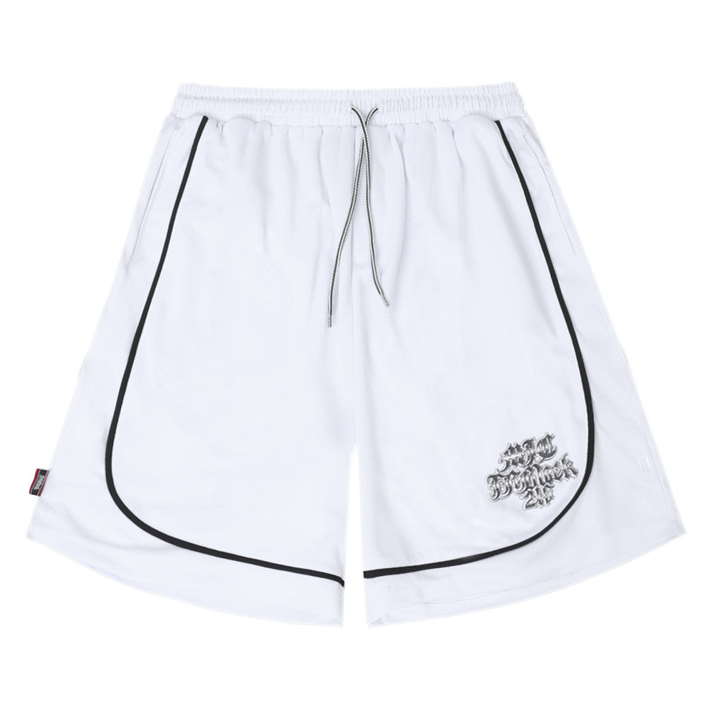 Letter Print Short-sleeve T-shirt Suit Men