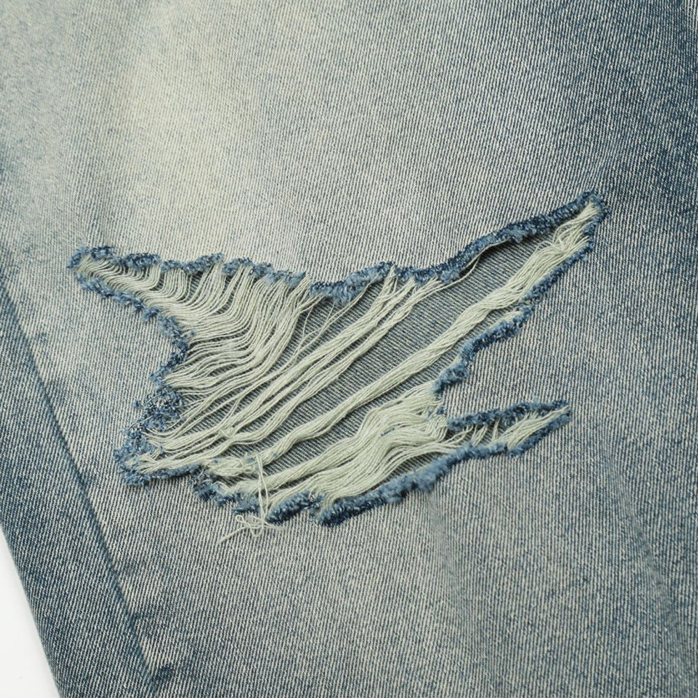Fashion Ripped Cool Knee Jeans Men