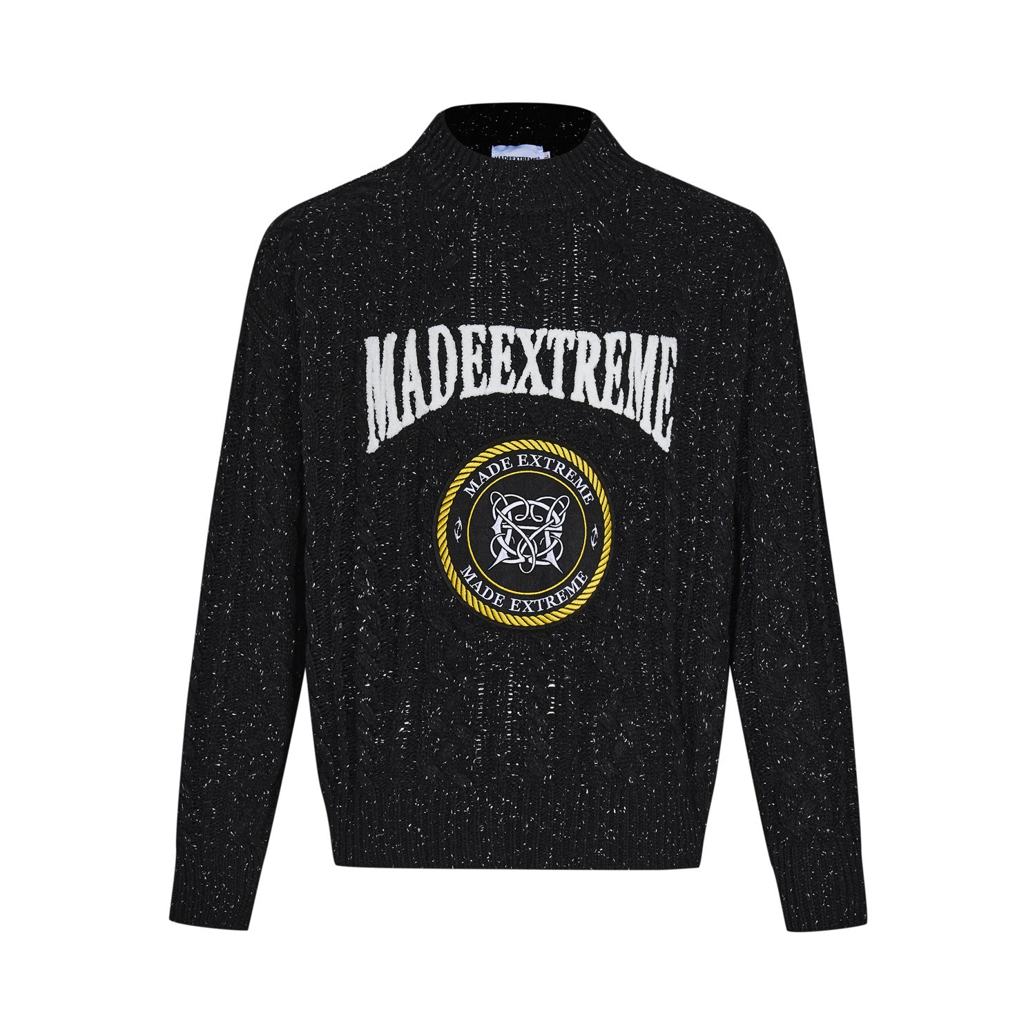 Vintage Thick Twisted Snowflake Sweater Sweater For Men