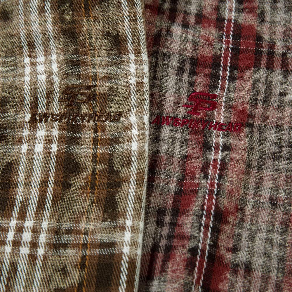 Vintage Fashion Tie-dye Wash Shirt For Men