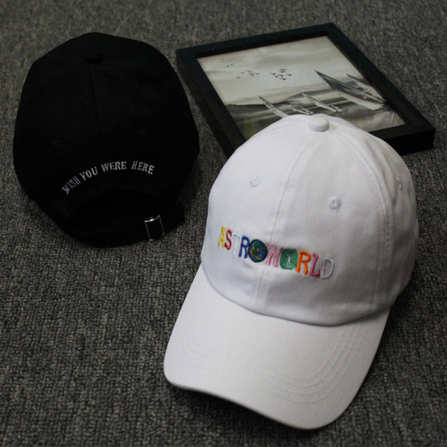 Embroidery letters baseball cap