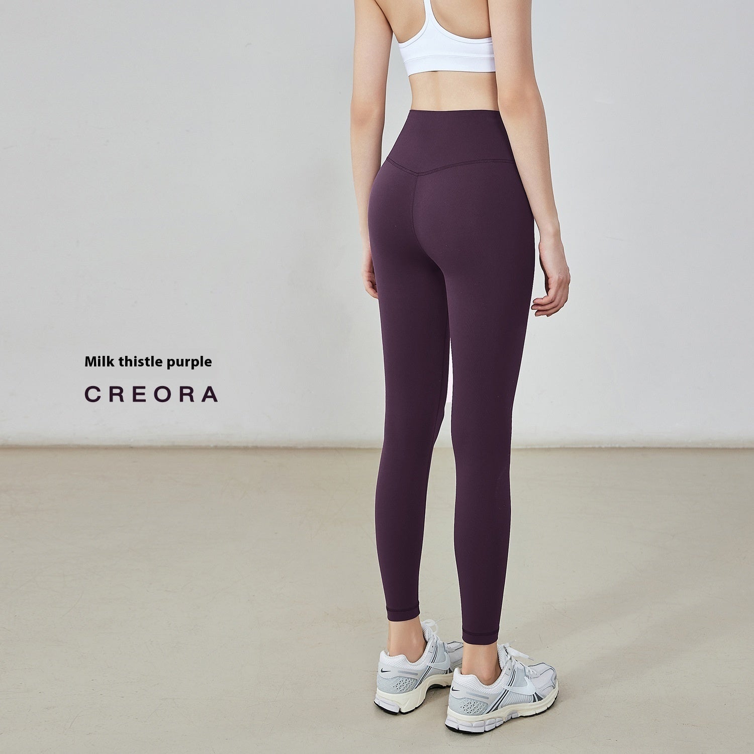 High Waist Hip Lift Anti-curling Tight Sports Pants