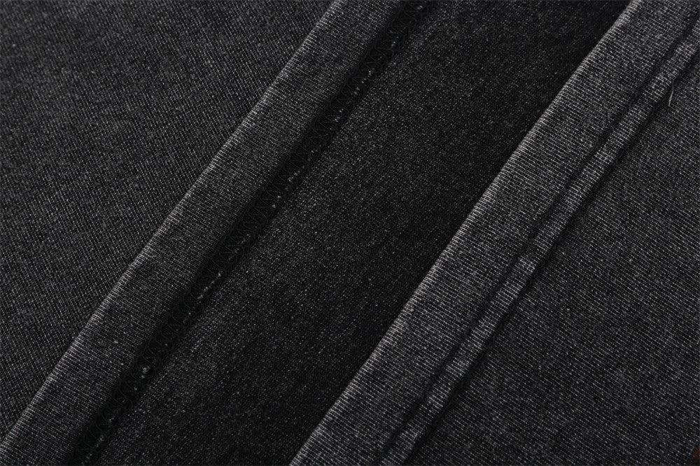 Printed Washed Distressed T-shirt For Men