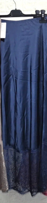 Skirt Sexy Hot Girl Slimming Solid Color Sheath