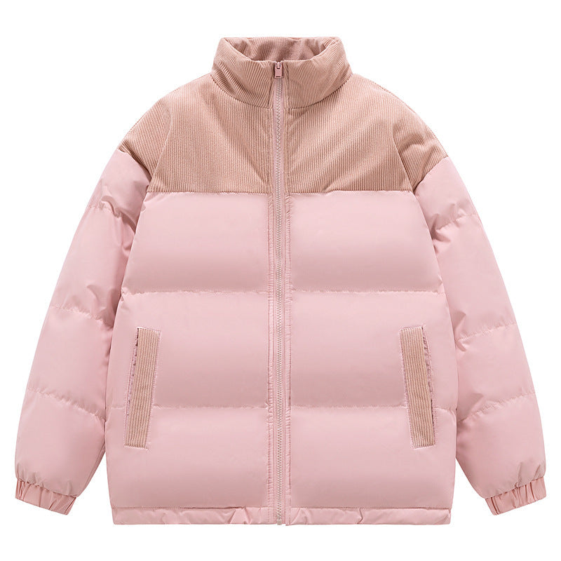 Winter Male New Cotton Clothing Thick Loose Hoodie Padded Coat