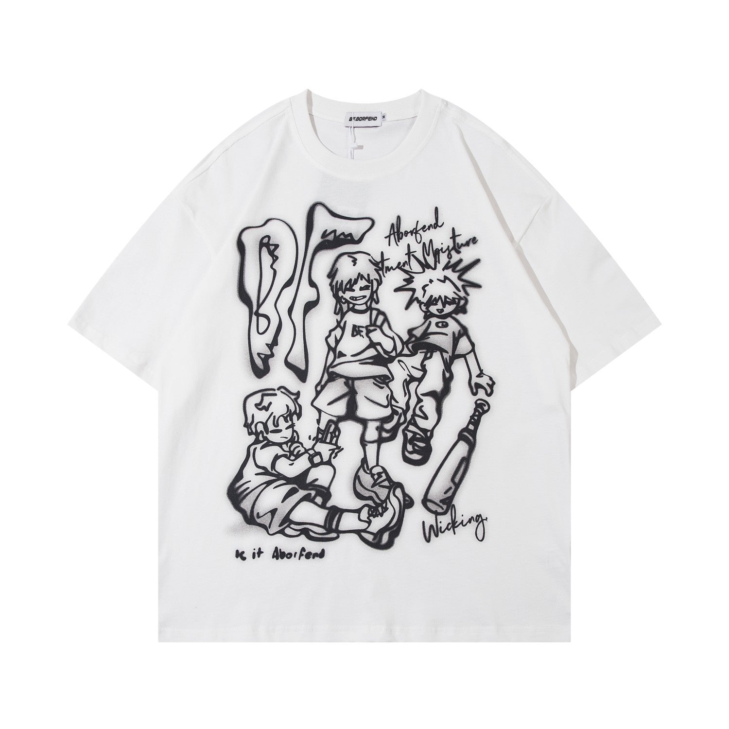 T-shirt Men And Women Loose Fashion Brand