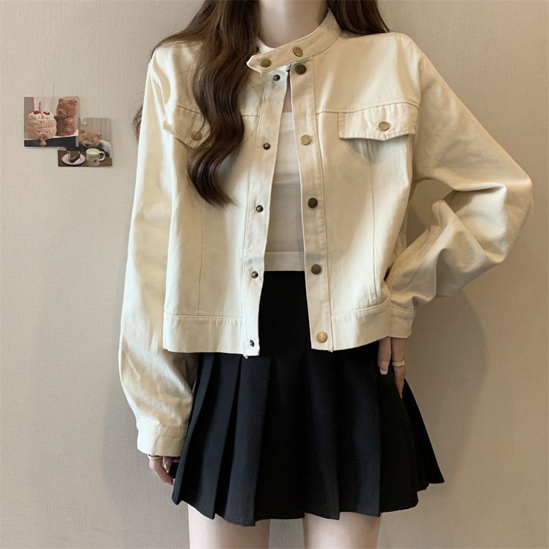 Slimming Loose Short Retro Jacket Fashion