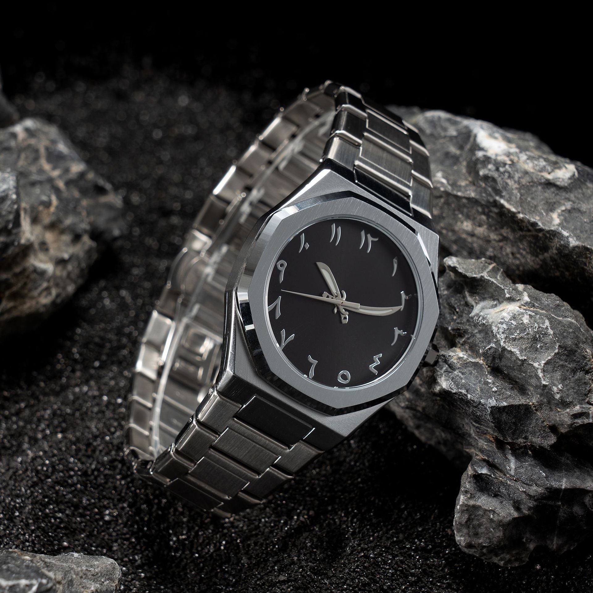 Business Casual Men's Watch Steel Belt Quartz Watch