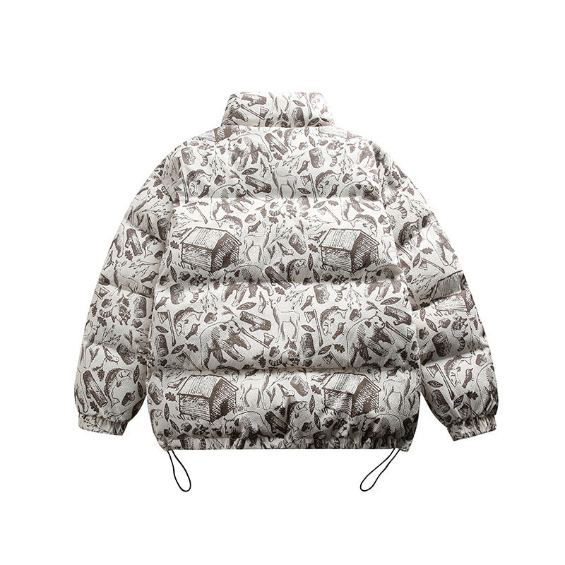 Men's Loose Thick Thermal Cotton Coat