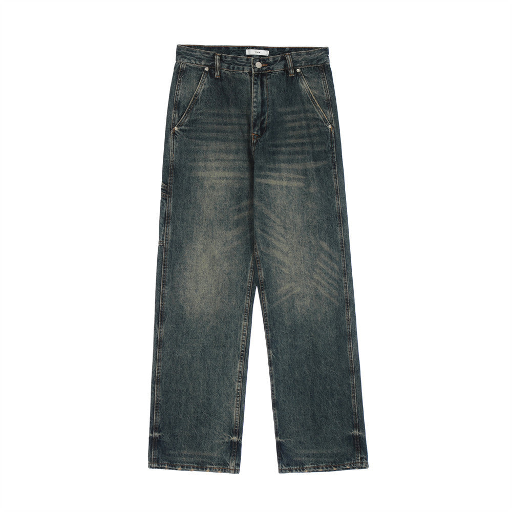 Vintage Fashion Worn Jeans For Men