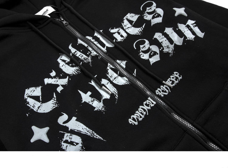 Letter Print Hoodie For Men And Women