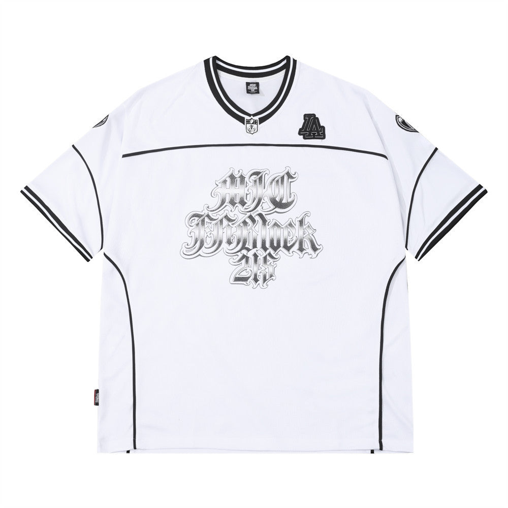 Letter Print Short-sleeve T-shirt Suit Men