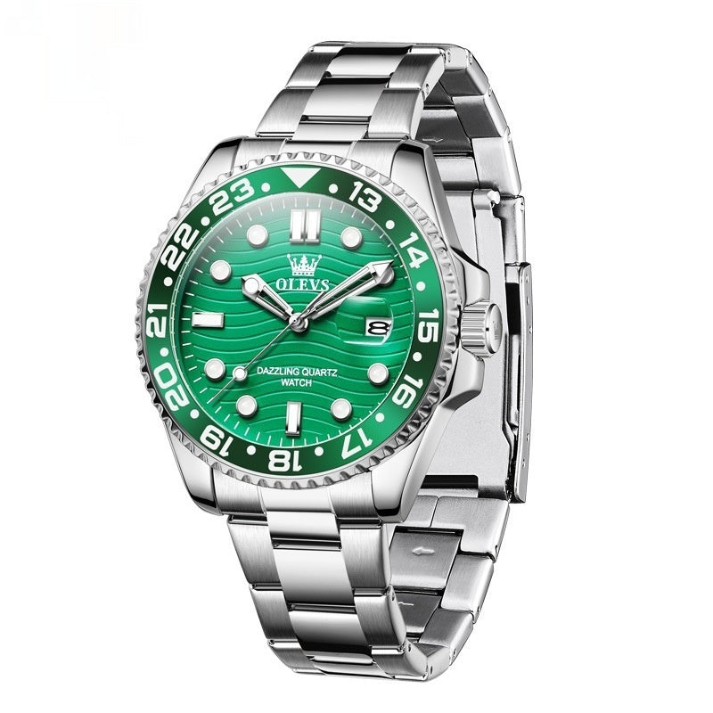 Steel Belt Business Men's Casual Quartz Watch