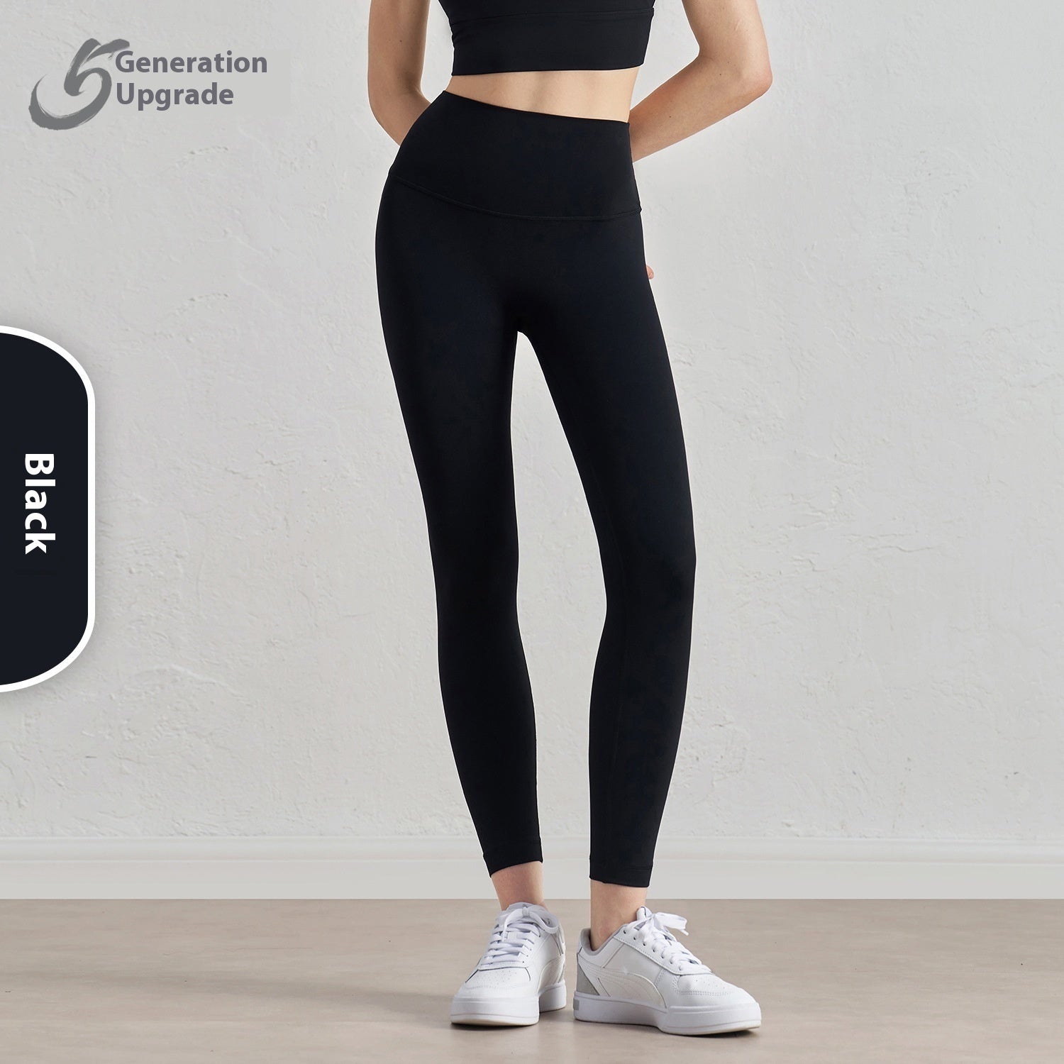 High Waist Hip Lift Anti-curling Tight Sports Pants