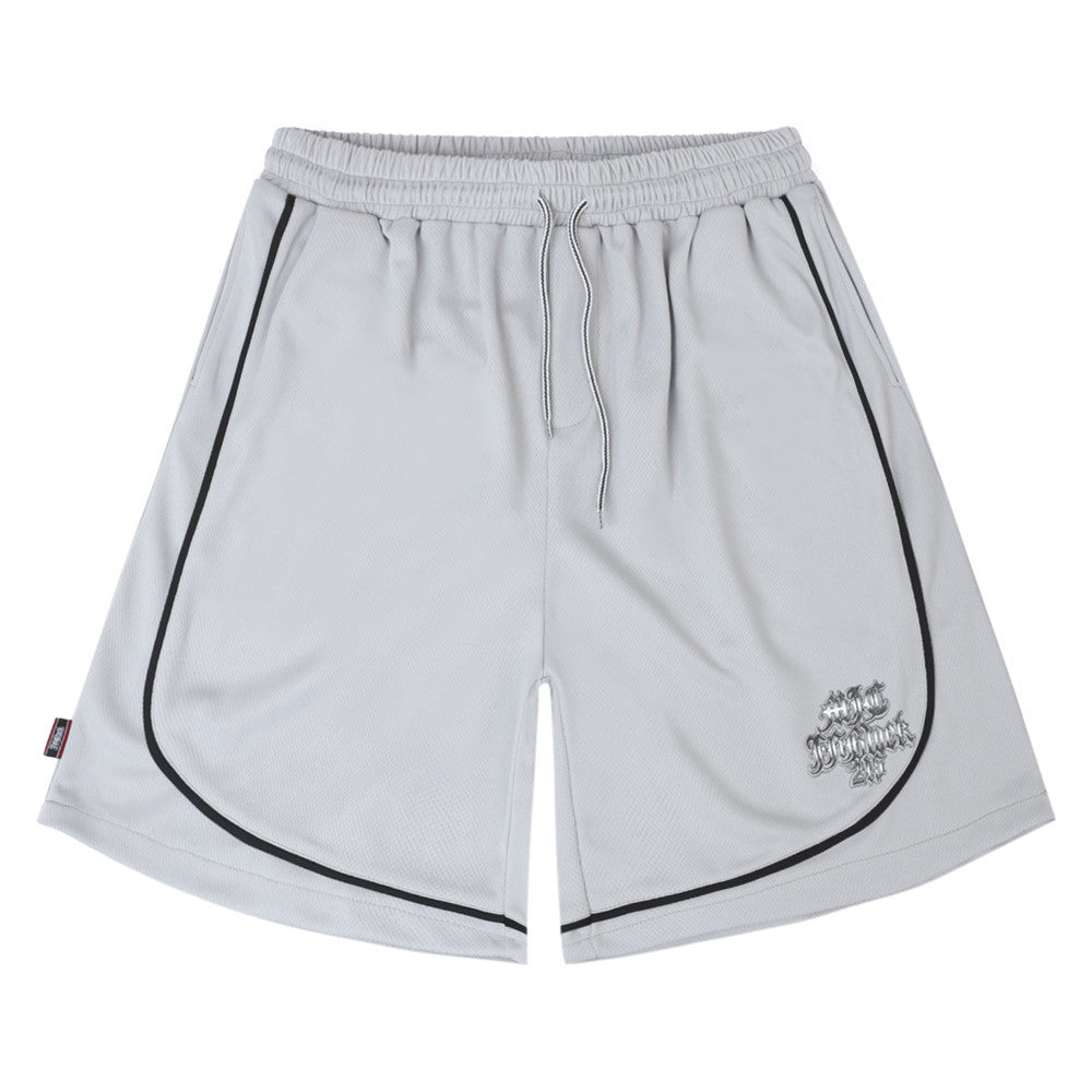 Letter Print Short-sleeve T-shirt Suit Men