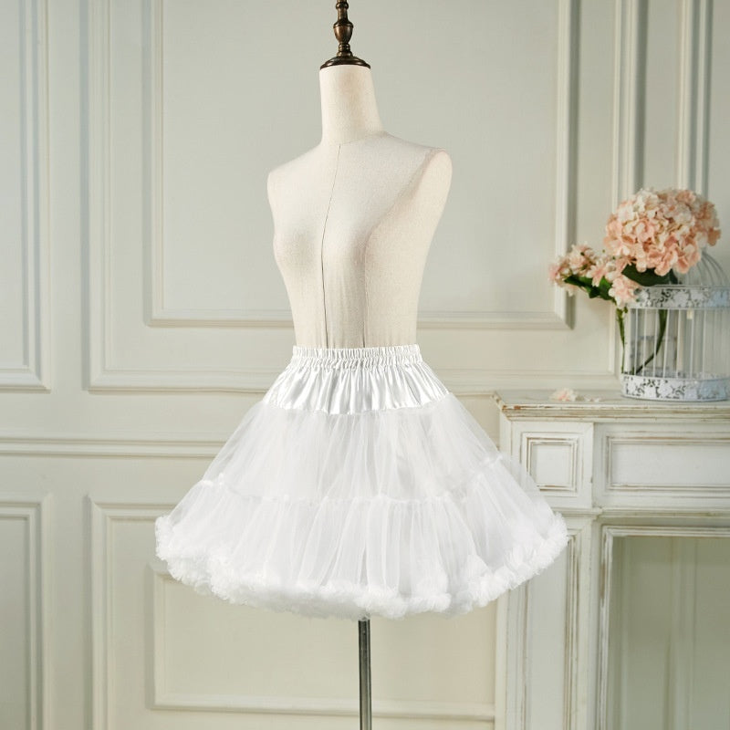 Crinoline Boneless Soft Veil Lolita Princess Pettiskirt Cotton Candy Clouds Crinoline