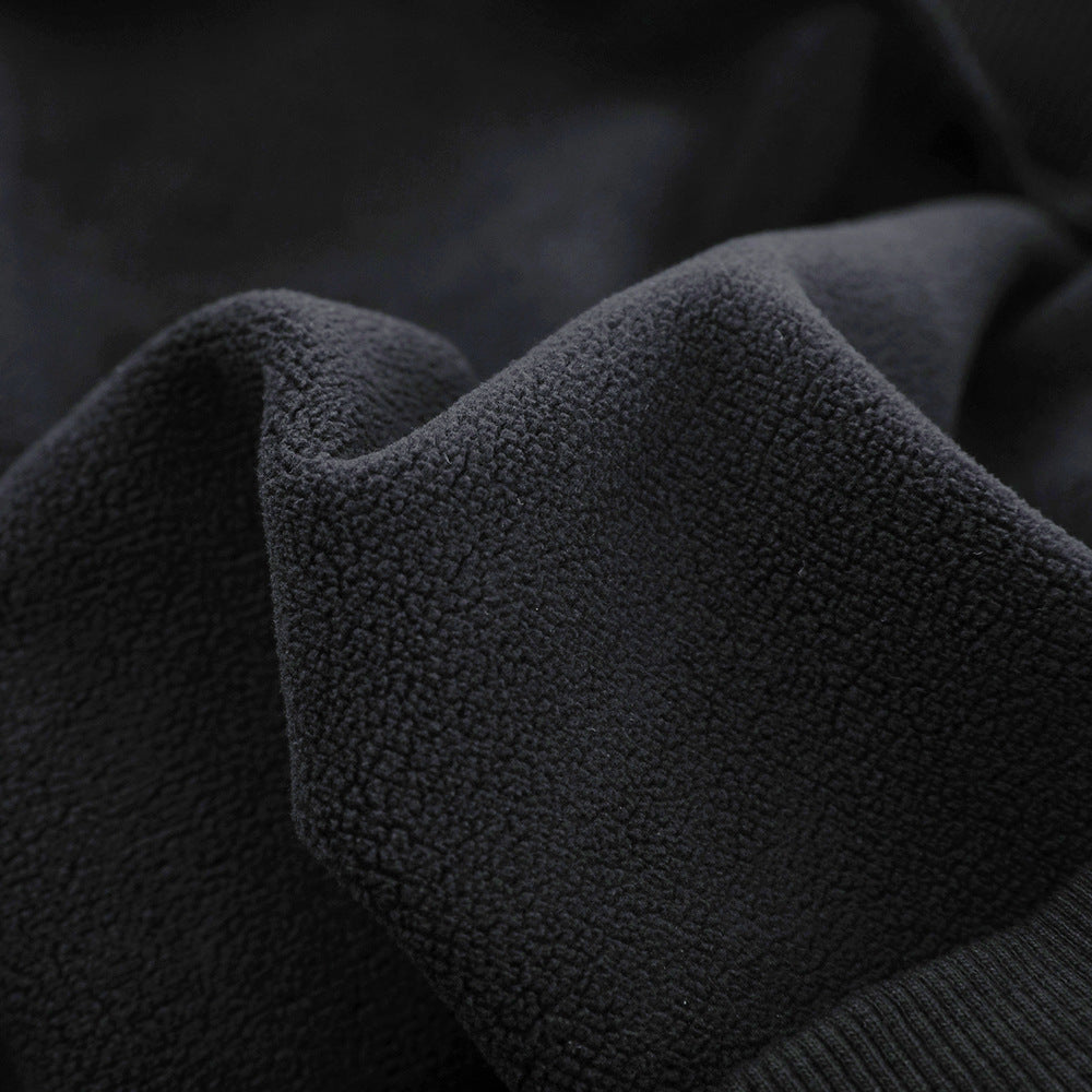 Fashion Thickened Hooded Sweatshirt Men