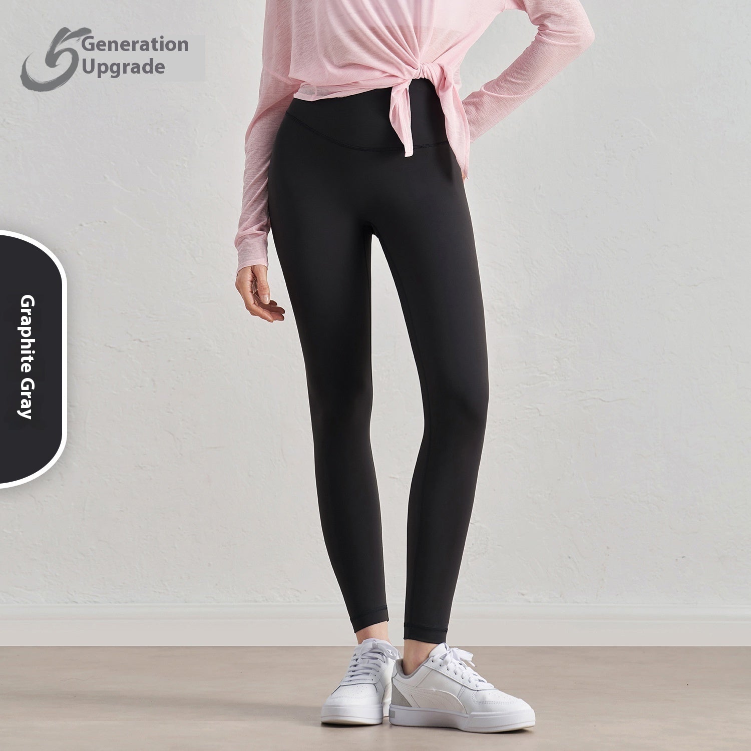 High Waist Hip Lift Anti-curling Tight Sports Pants