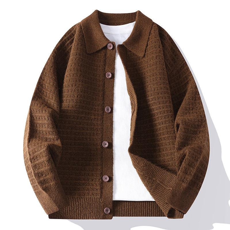 New Fashion Casual Sweater Cardigan Men