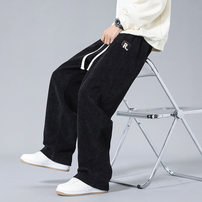 Fashion Personality Draped Casual Pants Men