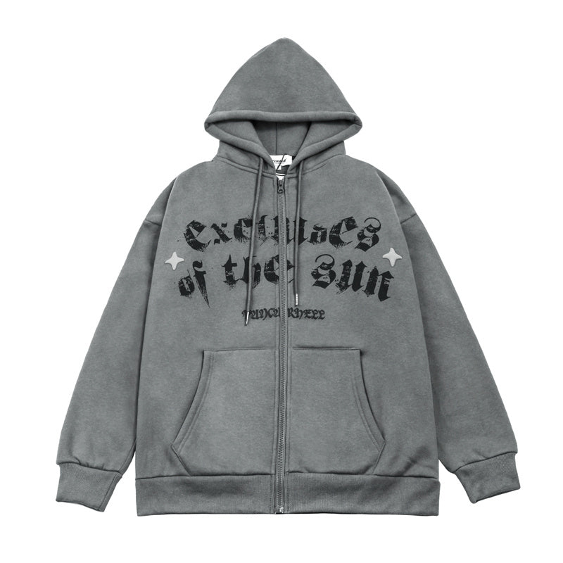 Letter Print Hoodie For Men And Women