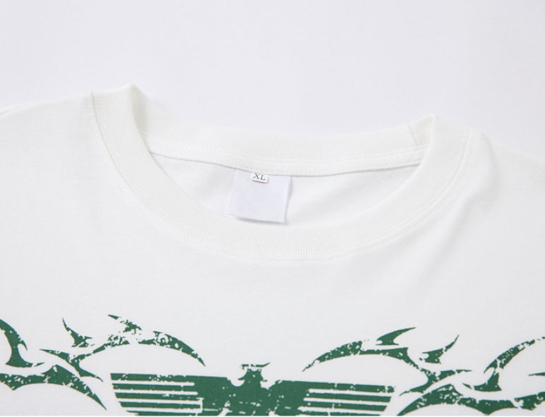 Fashion Letter Printing Men's And Women's Tops