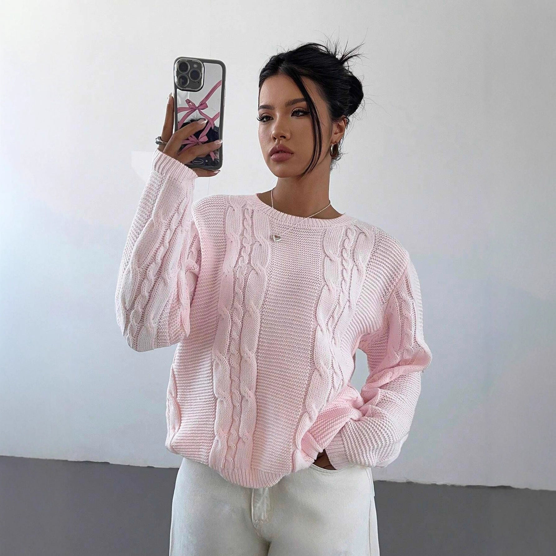 Casual Loose Sweaters Top For Women