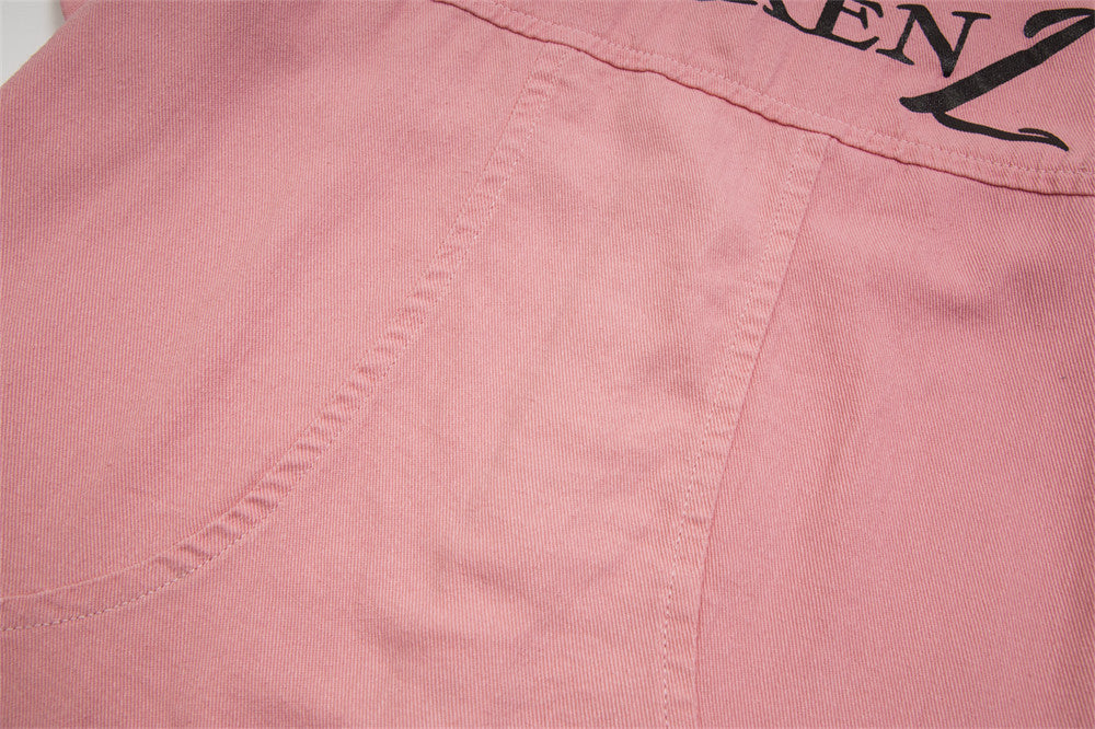 Fashion Letter Print Short-sleeve Shirt Men