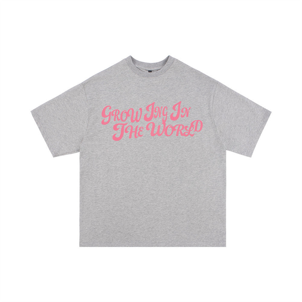 Letter Print Short-sleeve T-shirt Men