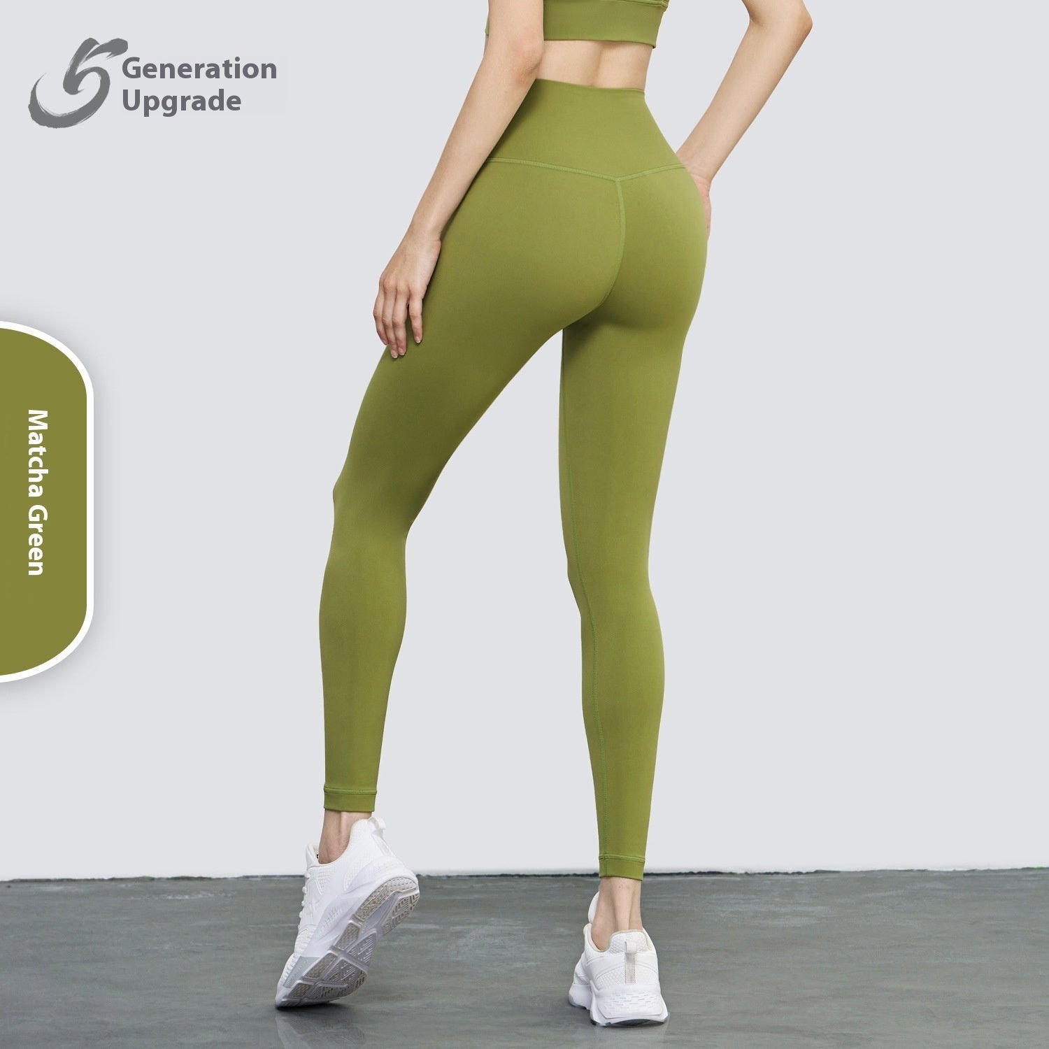 High Waist Hip Lift Anti-curling Tight Sports Pants