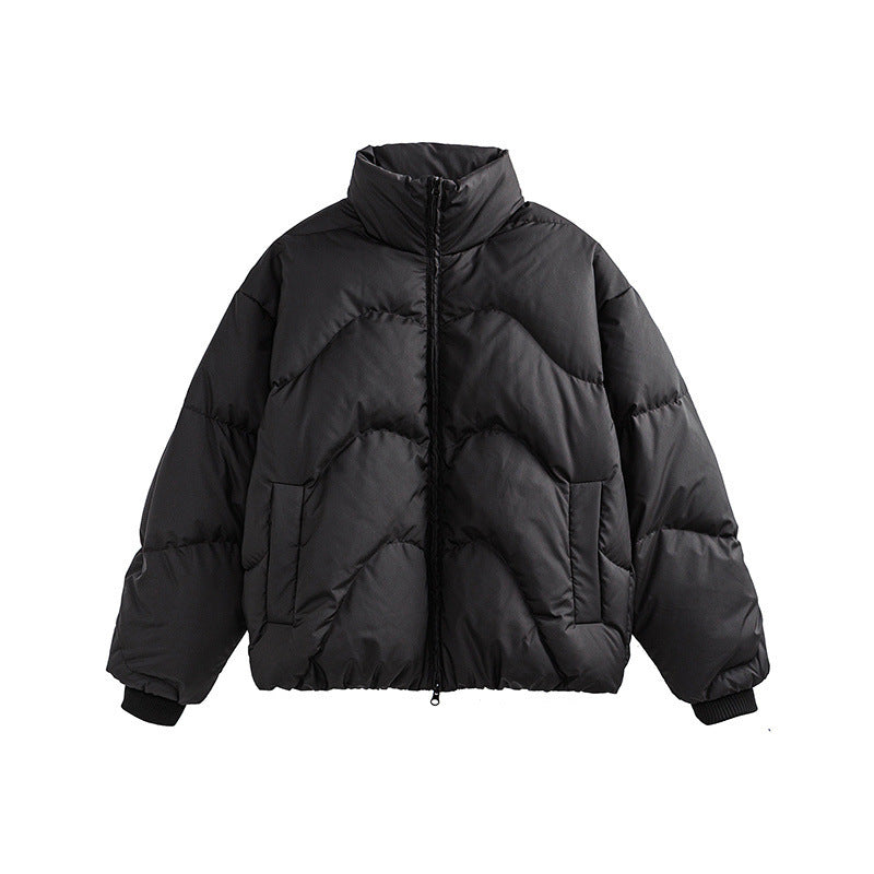 Japanese Trendy Simple Solid Color Down Jacket